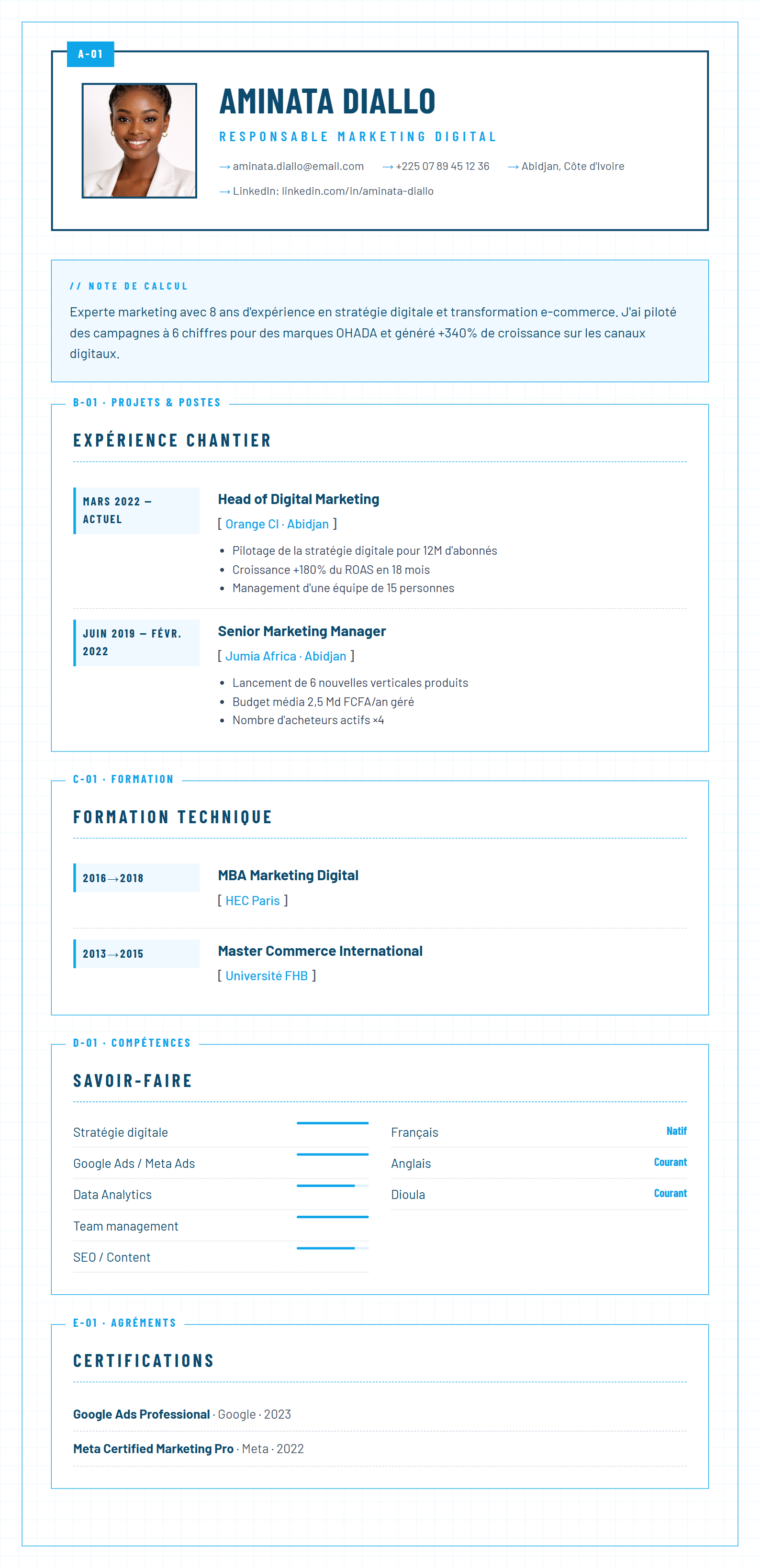 Aperçu Ingénierie BTP